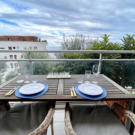 Les Jardins De Monaco Vue Mer Et Piscine Apartment Saint-Antoine  Exterior foto