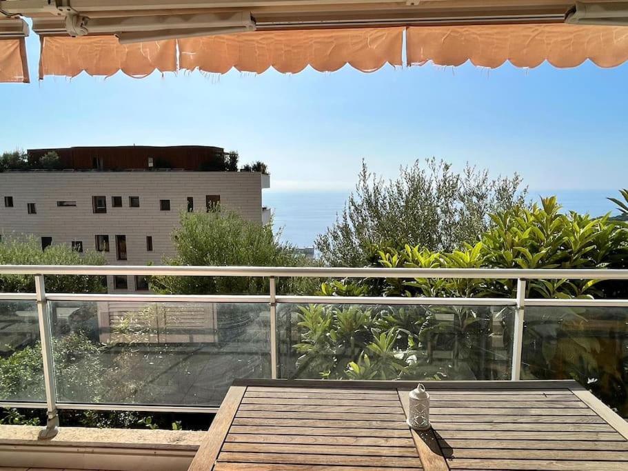 Les Jardins De Monaco Vue Mer Et Piscine Apartment Saint-Antoine  Exterior foto